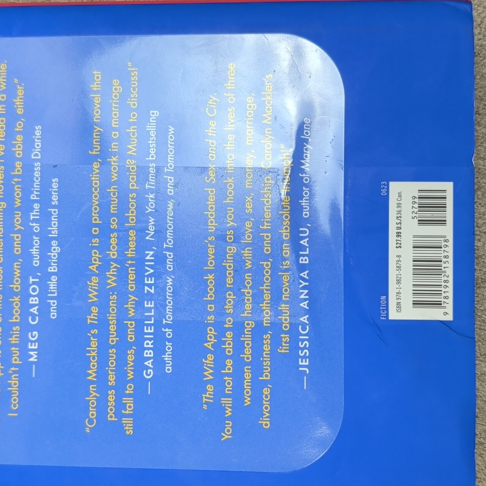 The Wife App Hardcover Book New - Picture 4 of 4